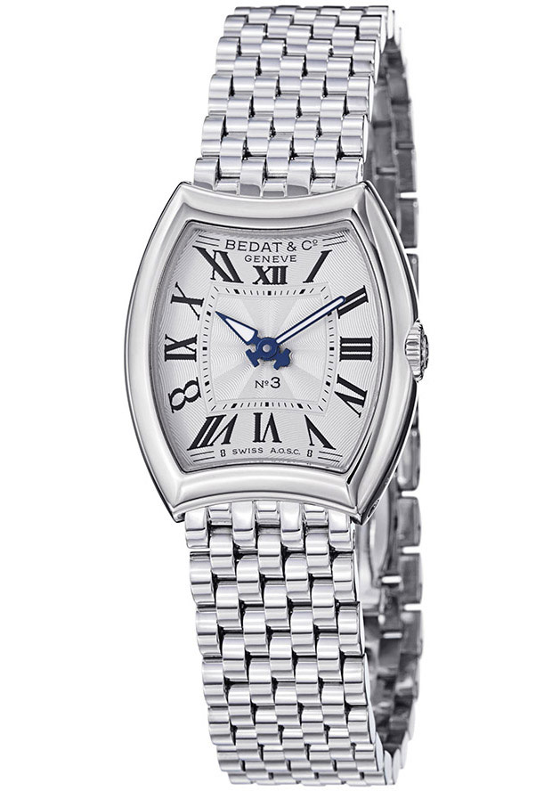 Women's No3 Silver Dial Stainless Steel - Bedat & Co. Watch