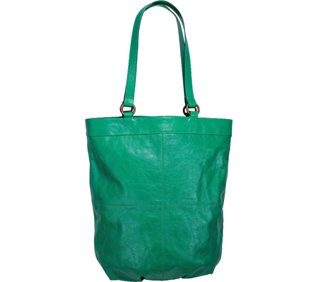 Women's Latico Dorothy N/S City Flapper 7928 - Green Leather Casual Handbags
