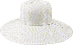 San Diego Hat Company - Ribbon Braid Hat w/ Ticking RBL205 (Women's) - White