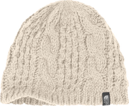 The North Face Cable Minna Beanie - Vintage White Winter Hats