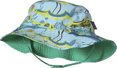 Patagonia - Sun Bucket Hat (Infants') - Waves and Wonders/Polar Blue