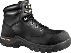 Men's Carhartt CMF6371 6" Rugged Flex Boot Composite Toe - Black Oil Tanned Boots