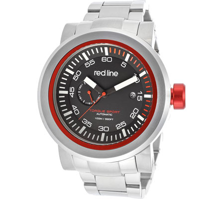 Men's Red Line RL-50046-11RD - Stainless Steel/Black Sport Watches