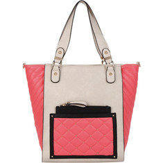 Women's Melie Bianco Delisia - Coral Casual Handbags