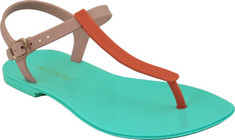 Women's Mary Pepper 2140220128 T-Strap Sandal - Turquoise Sandals