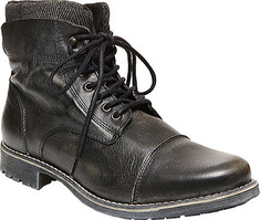 Men's Steve Madden Meyner Boot - Black Distress Leather Boots