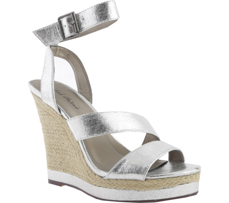 Women's Michael Antonio Gate Sandal - Silver Metallic Sandals
