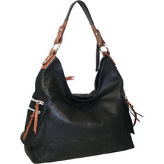 Women's Nino Bossi Ali Baba - Black Hobo Handbags
