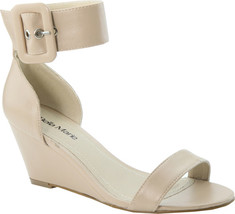L & C - Sally-2 Ankle Strap Sandal (Women's) - Beige