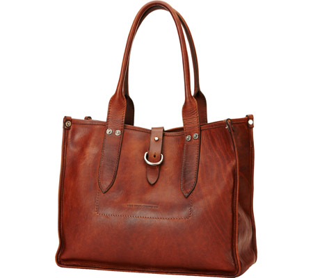 Women's Frye Amy Shopper - Cognac Tote Handbags