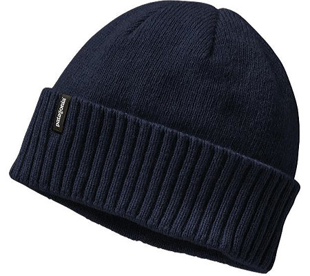 Men's Patagonia Brodeo Cuff Beanie - Navy Blue Hats