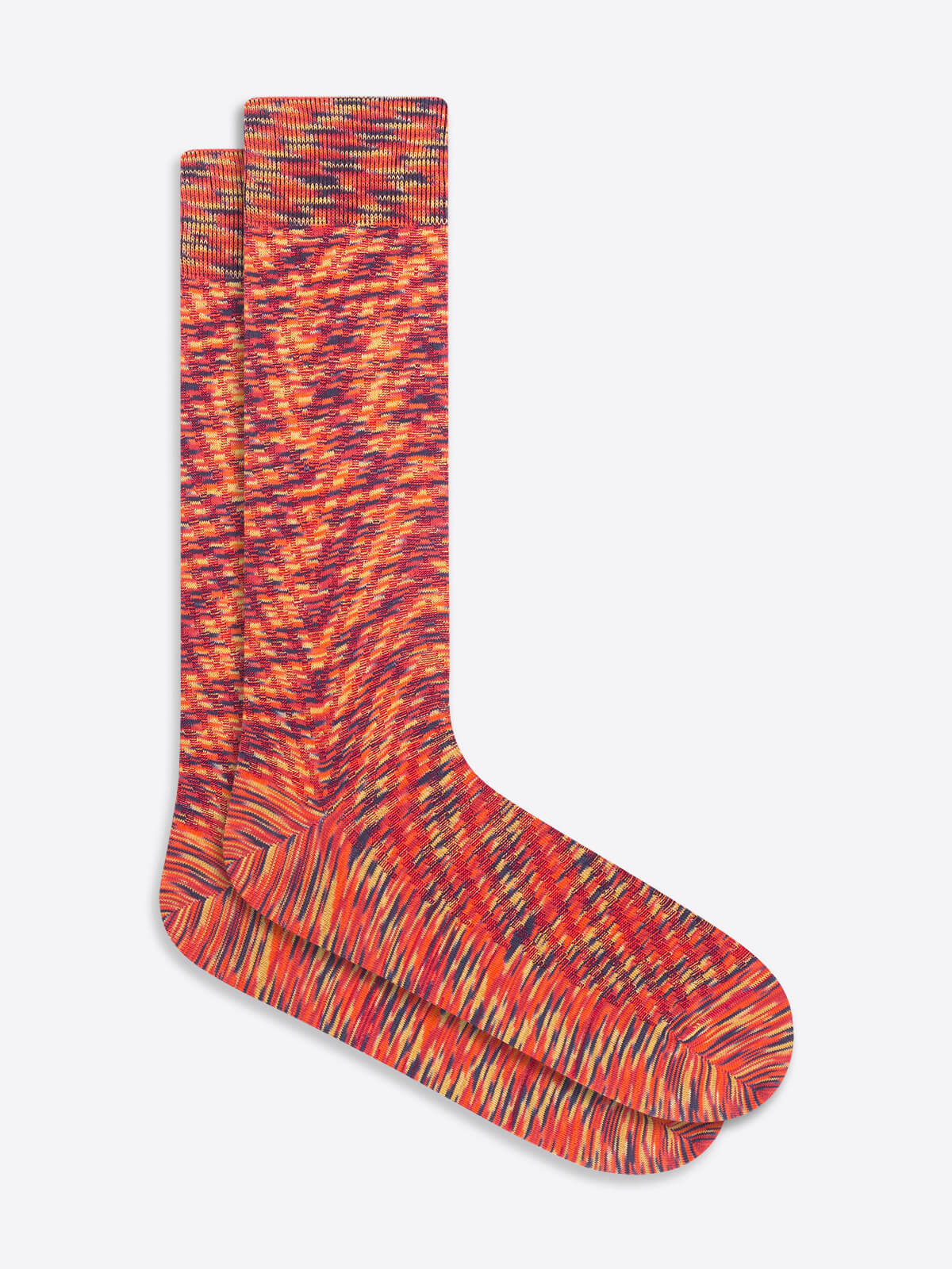 Multi Melange Mid-Calf Socks