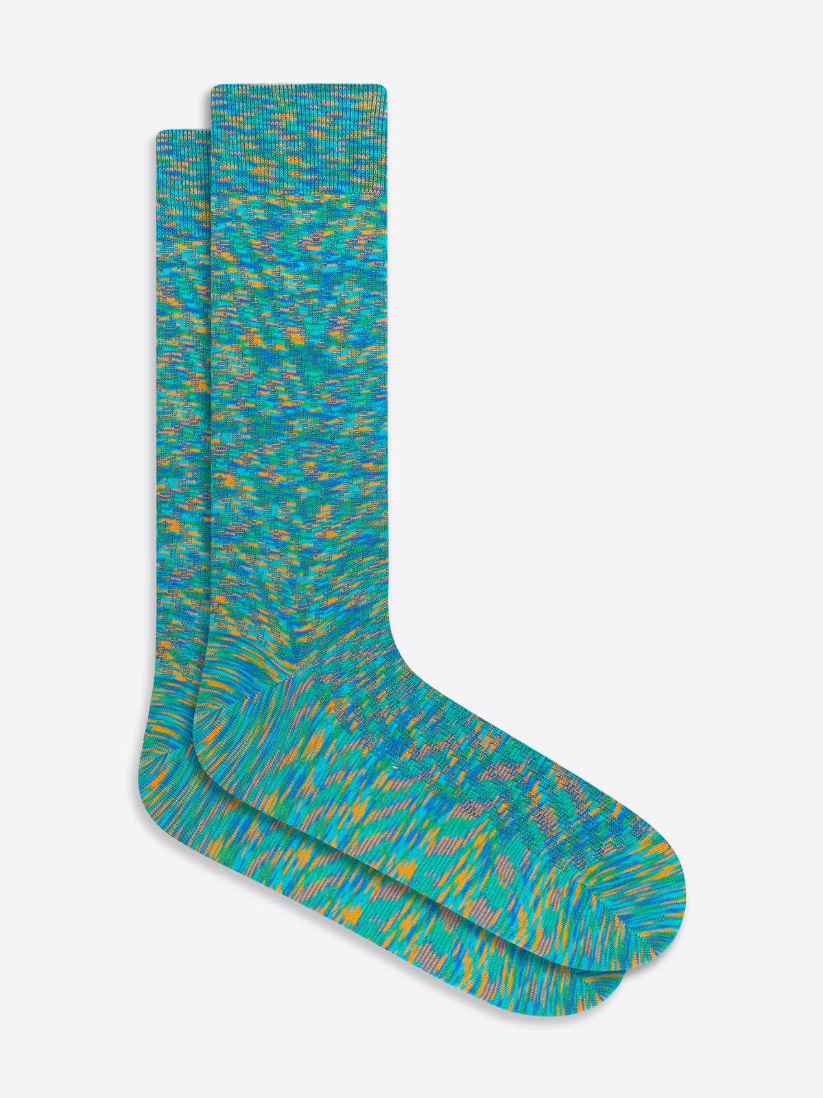 Multi Melange Mid-Calf Socks