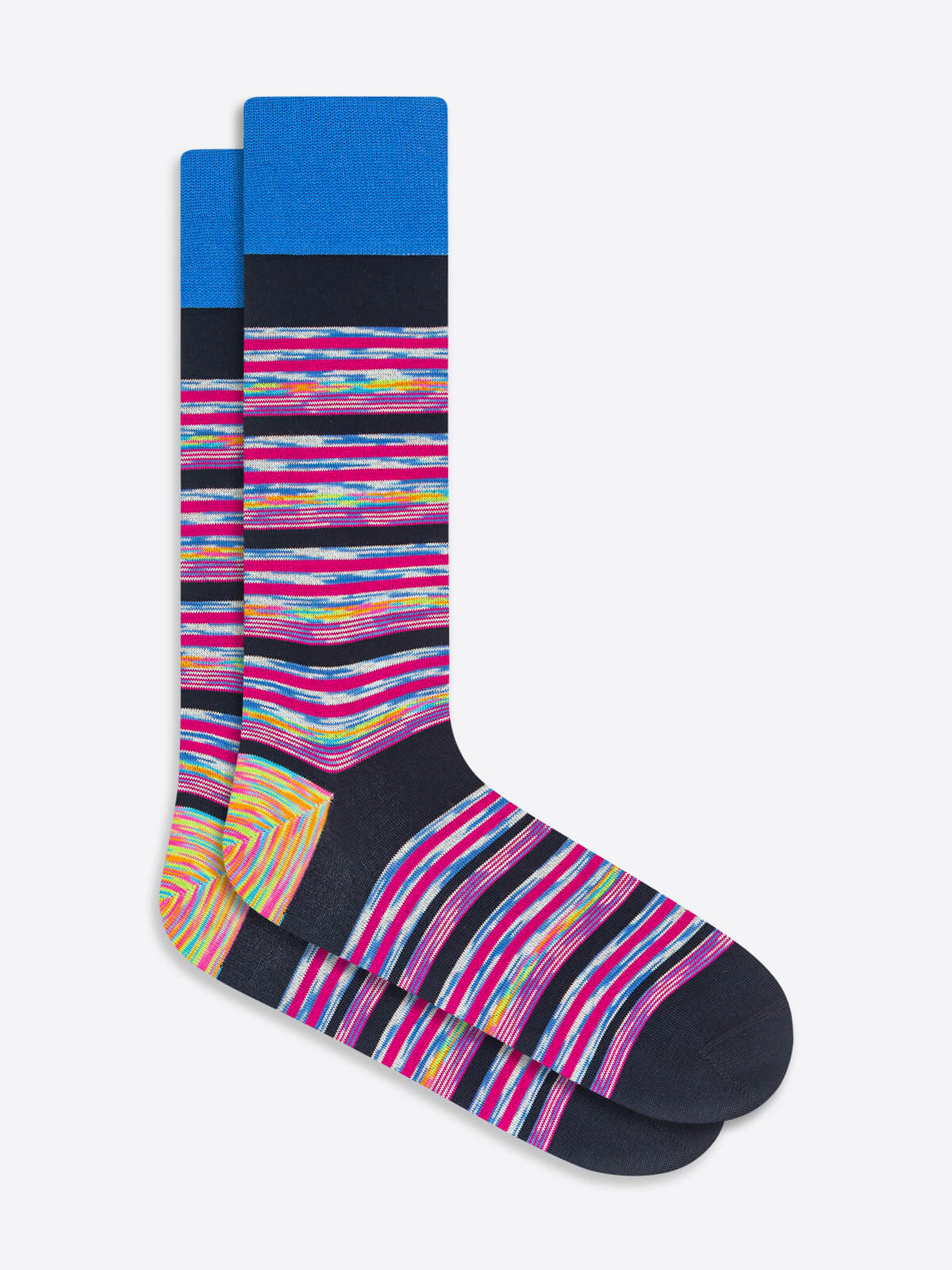 Striped Mid-Calf Socks