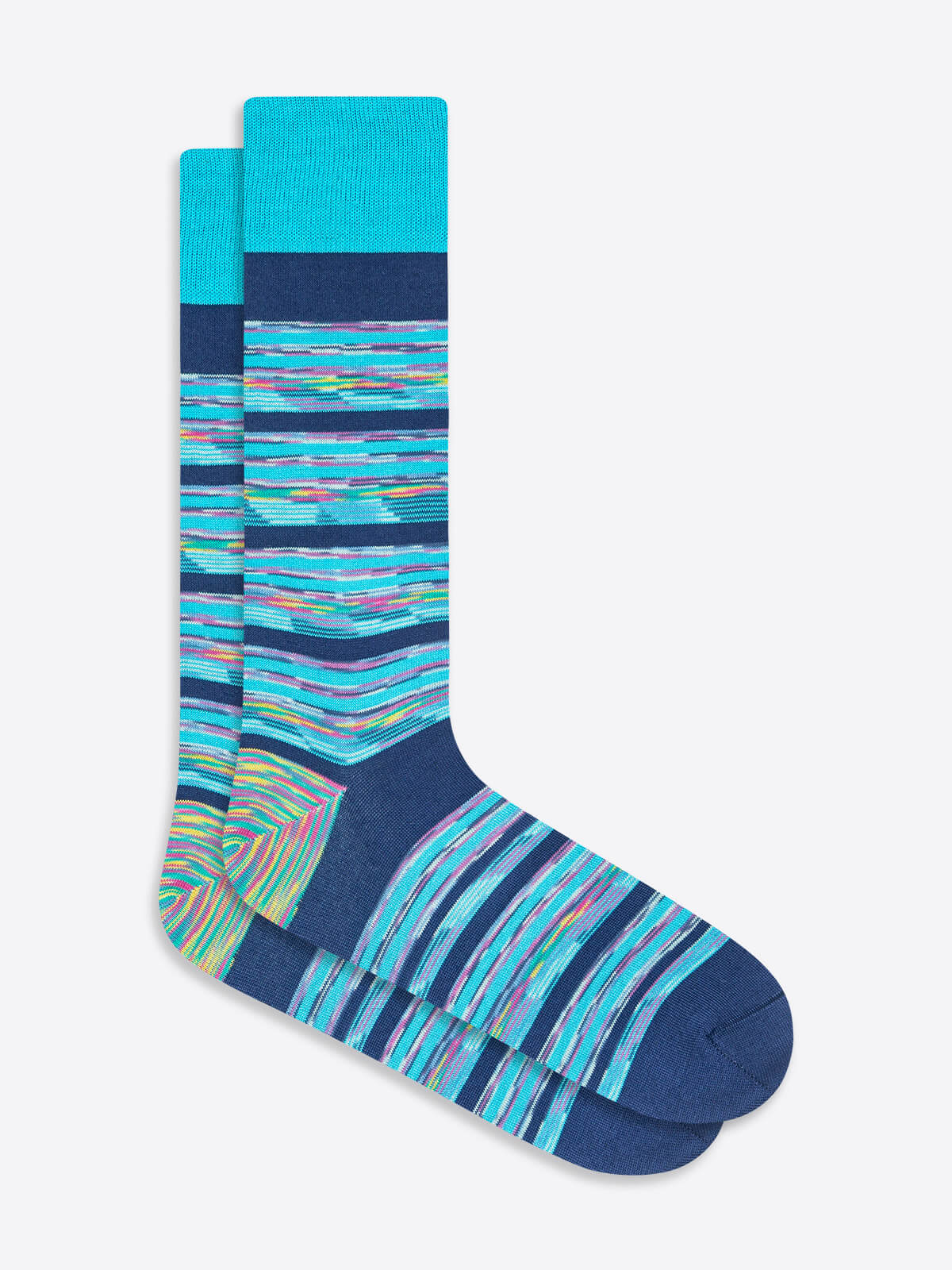 Striped Mid-Calf Socks