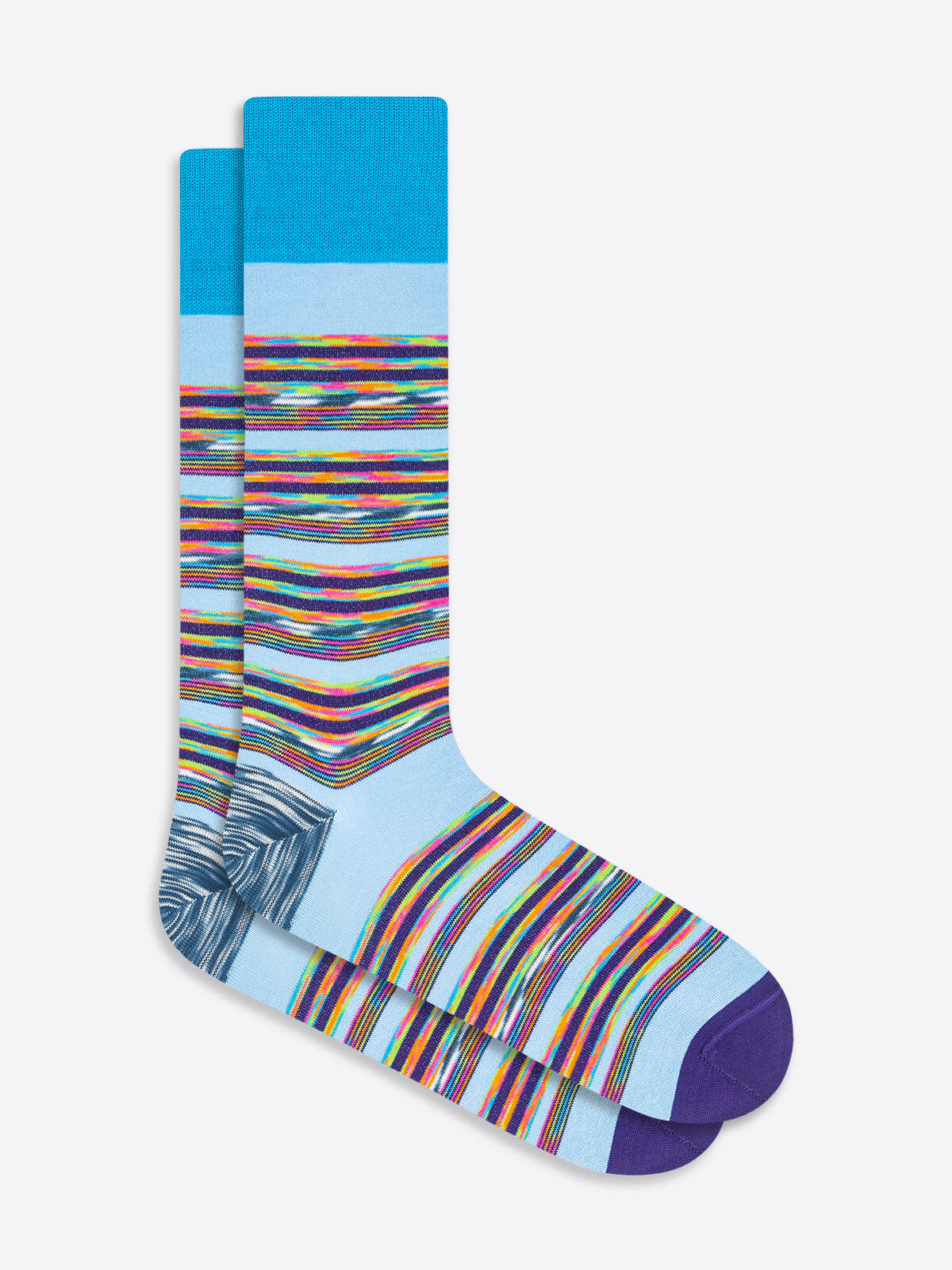 Striped Mid-Calf Socks