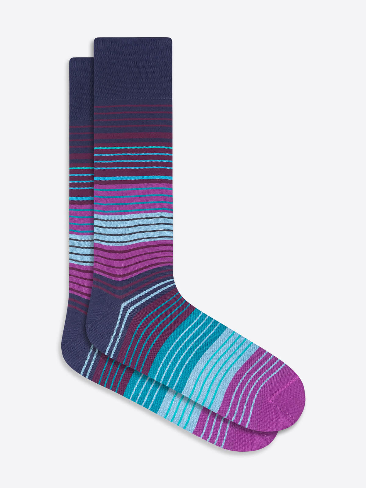 Striped Mid-Calf Socks