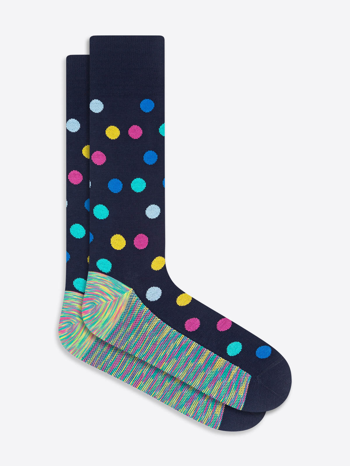 Polka Dot Mid-Calf Socks