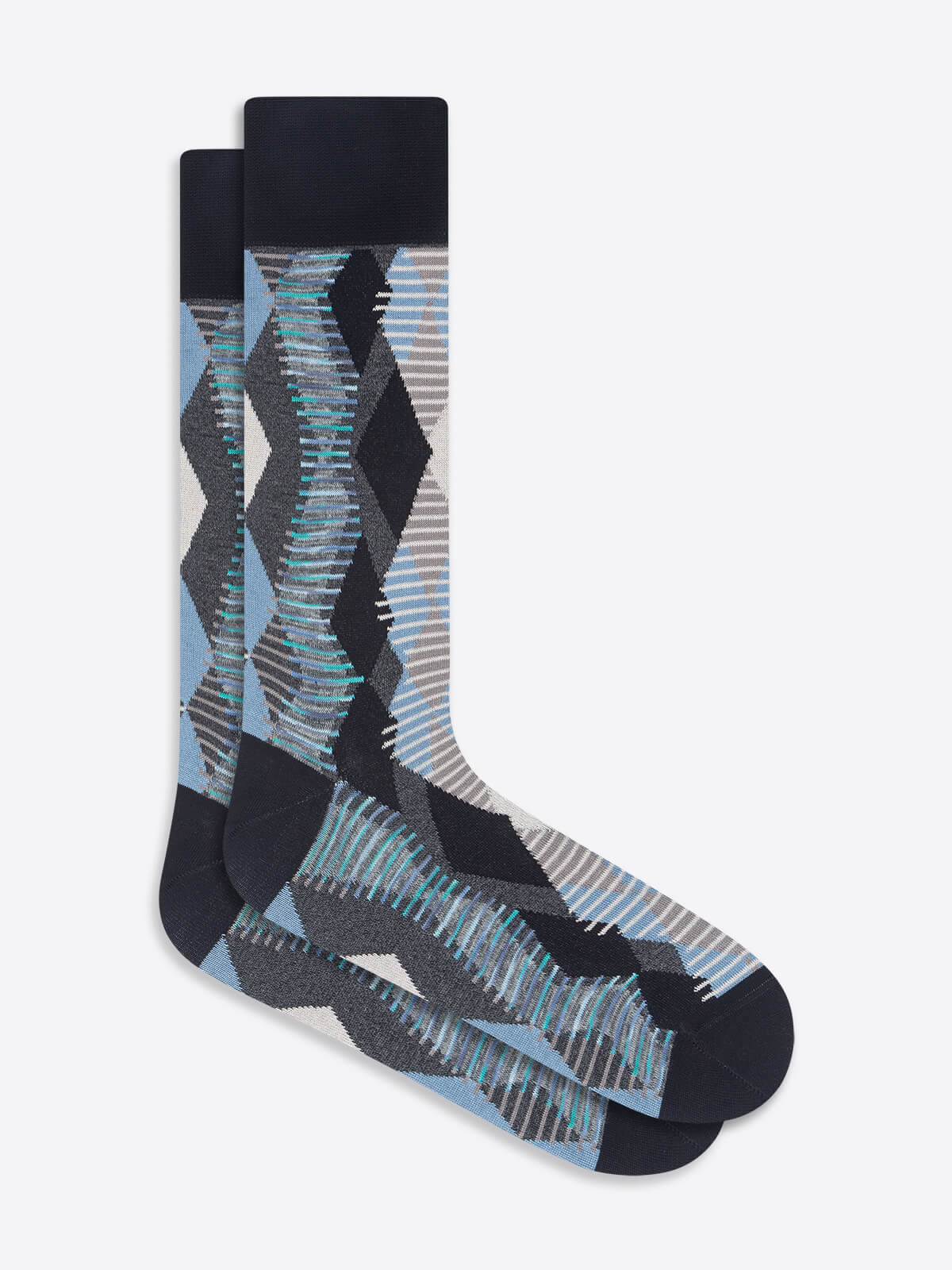 Argyle Mid-Calf Sock
