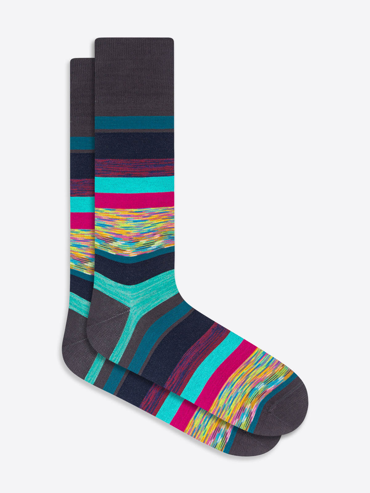 Striped Mid-Calf Socks