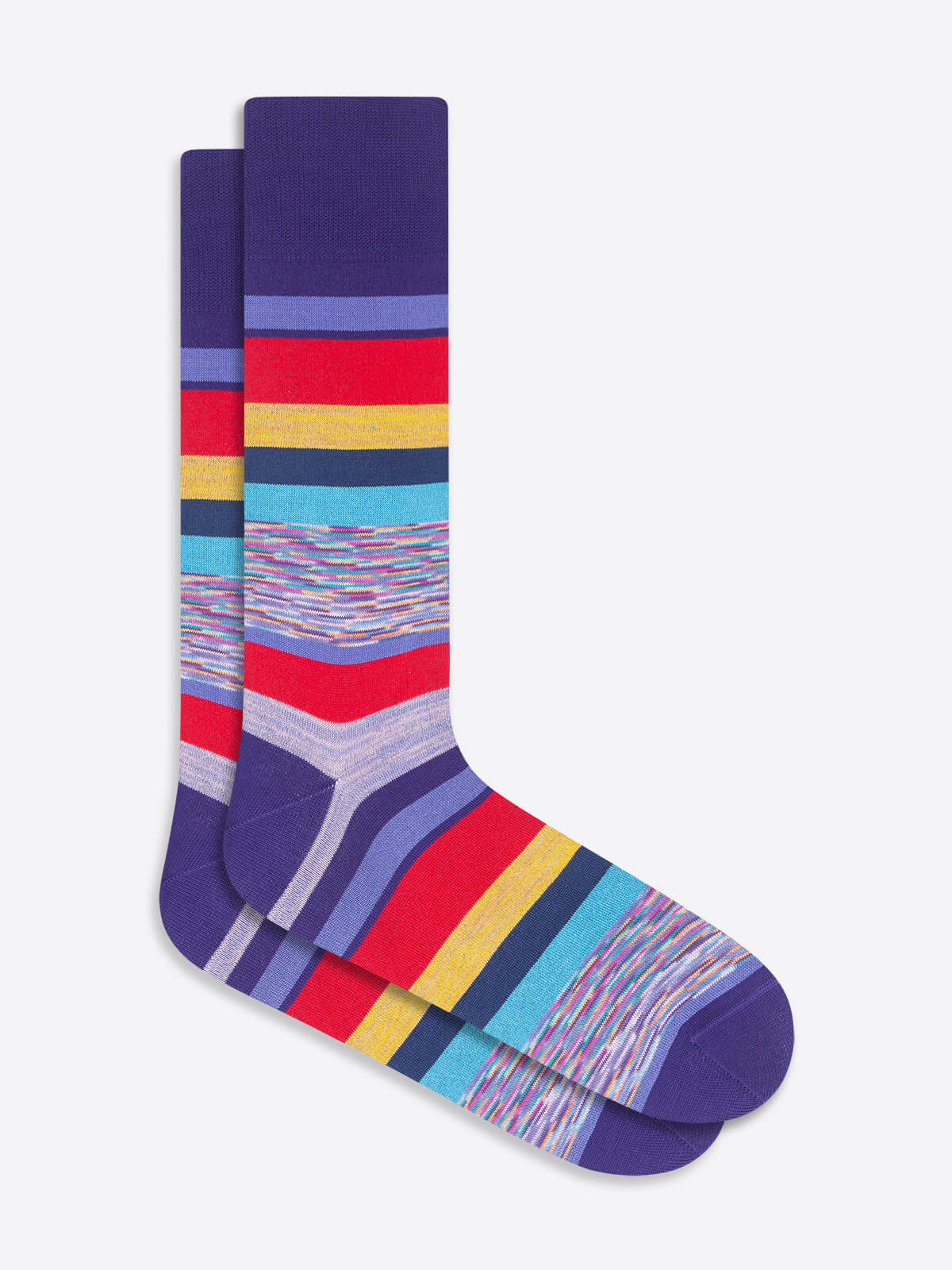 Striped Mid-Calf Socks