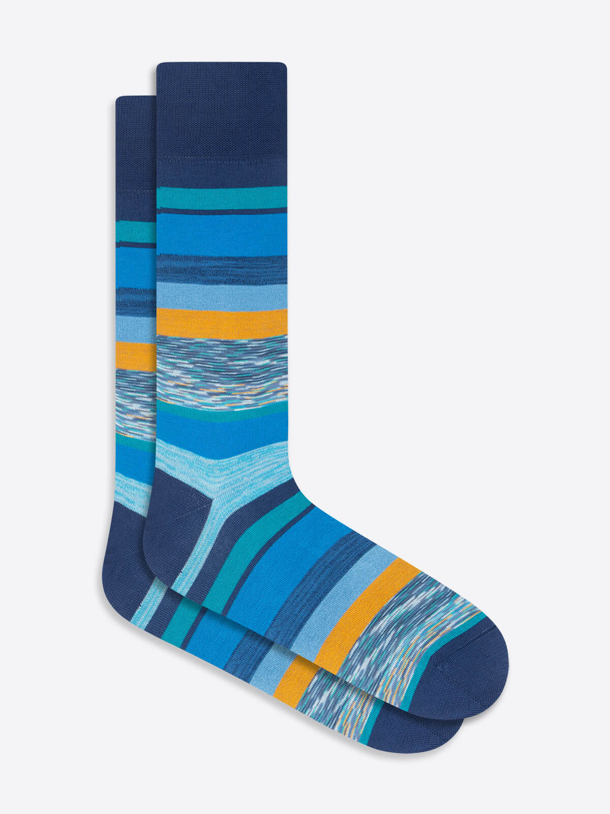 Striped Mid-Calf Socks