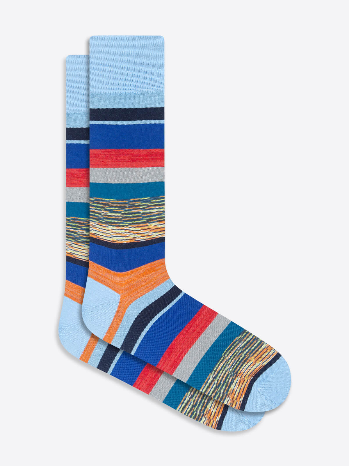 Striped Mid-Calf Socks