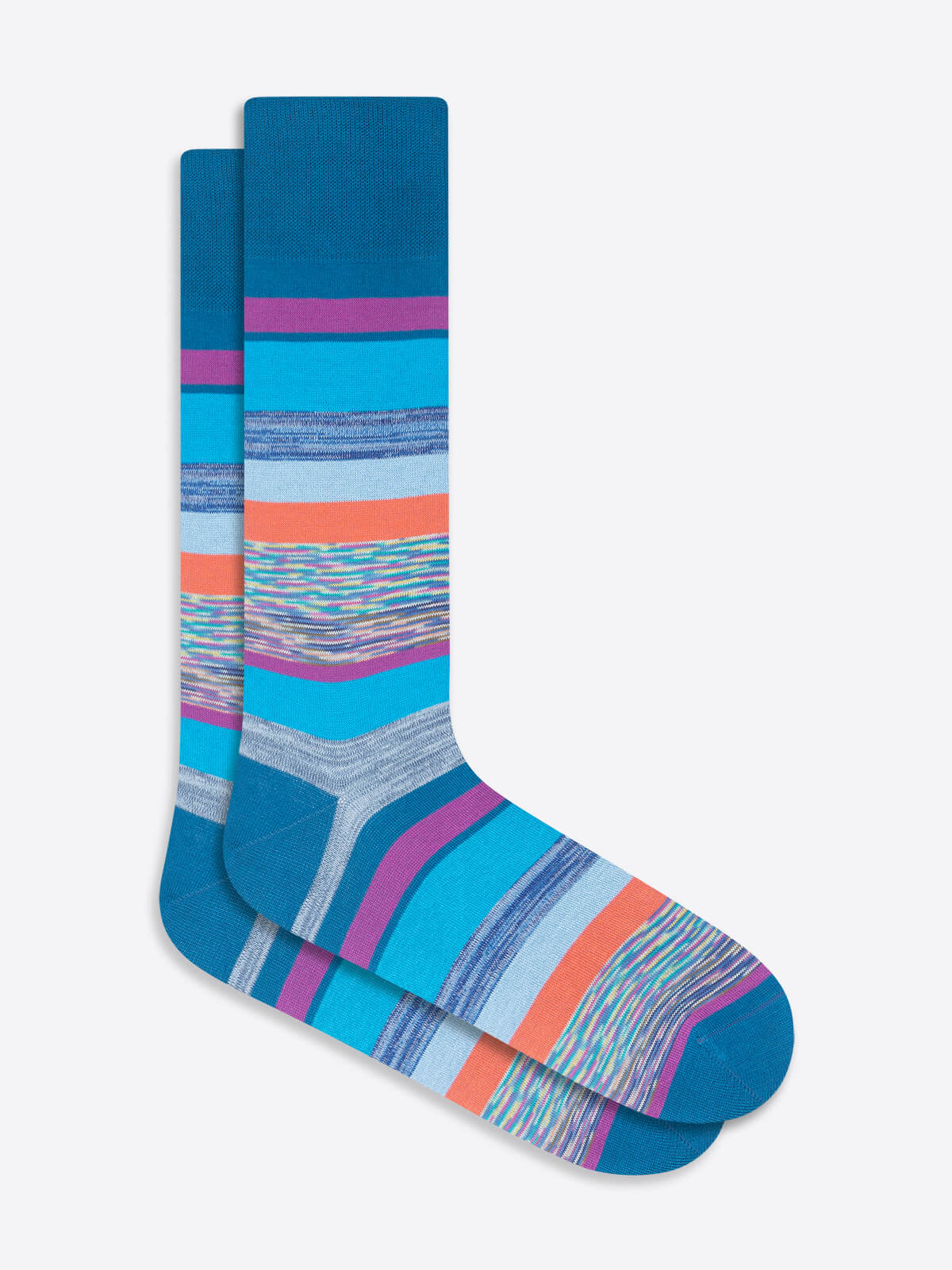 Striped Mid-Calf Socks