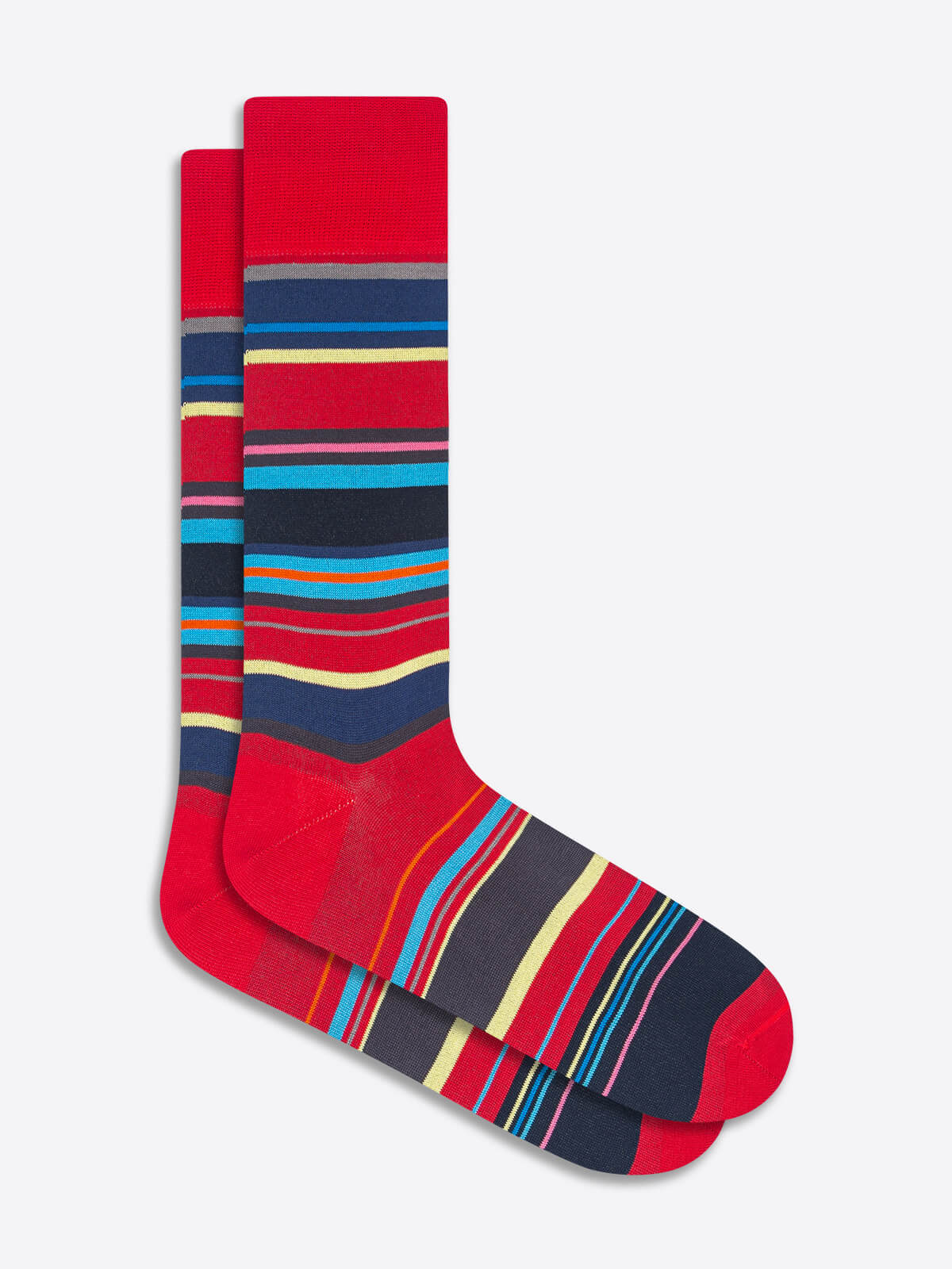 Striped Mid-Calf Socks