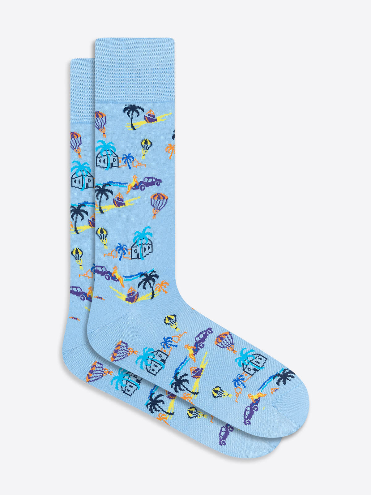 Summertime Mood Mid-Calf Socks