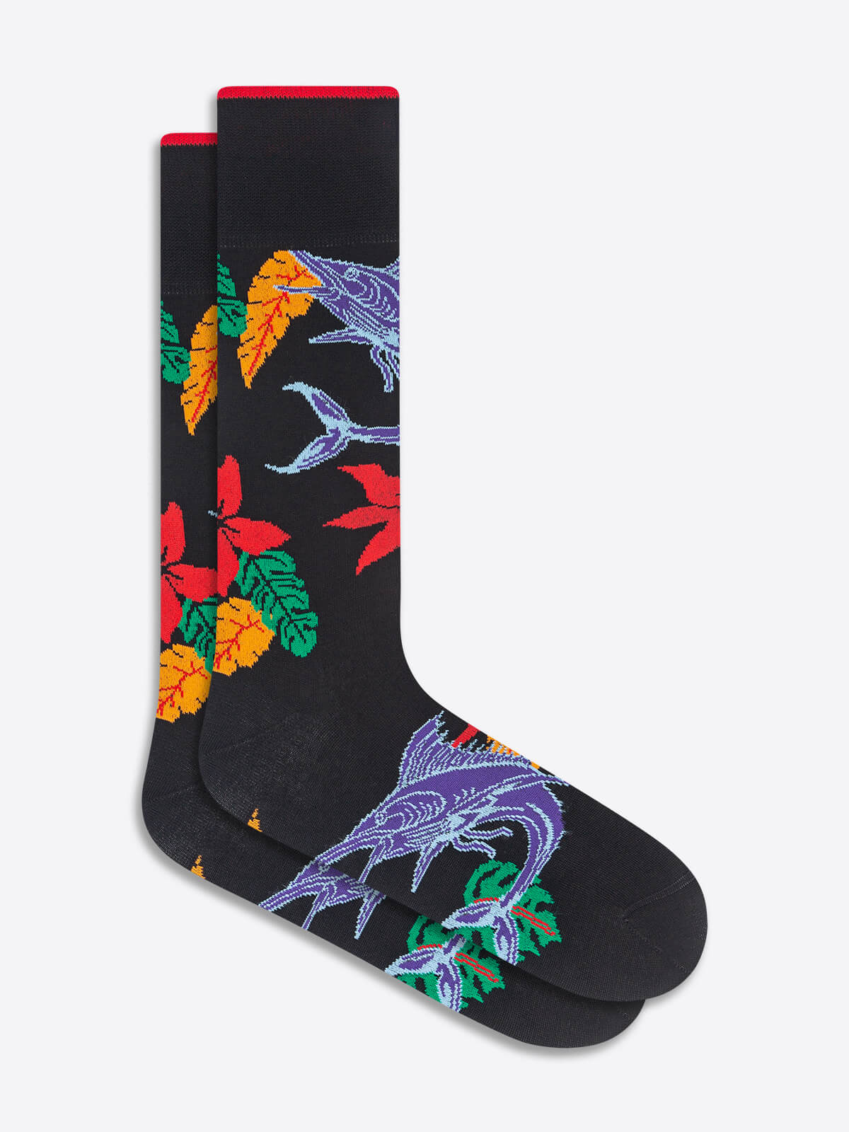 Sword Fish Mid-Calf Socks