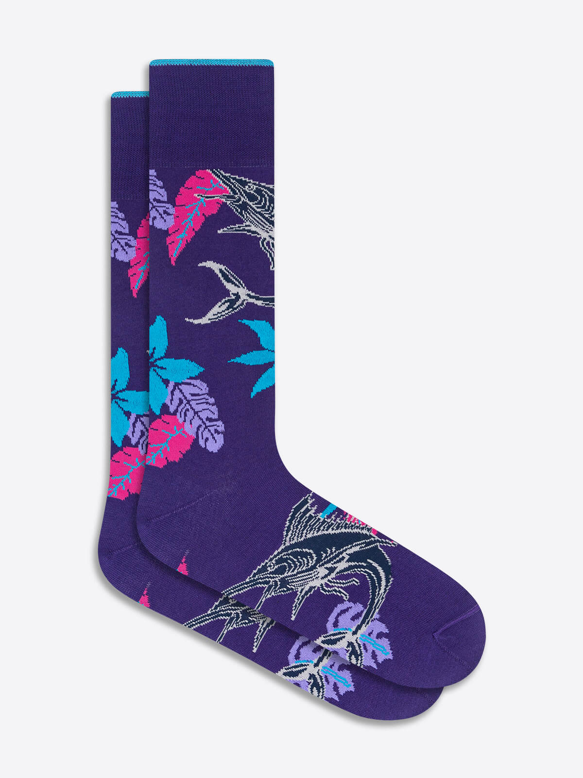 Sword Fish Mid-Calf Socks