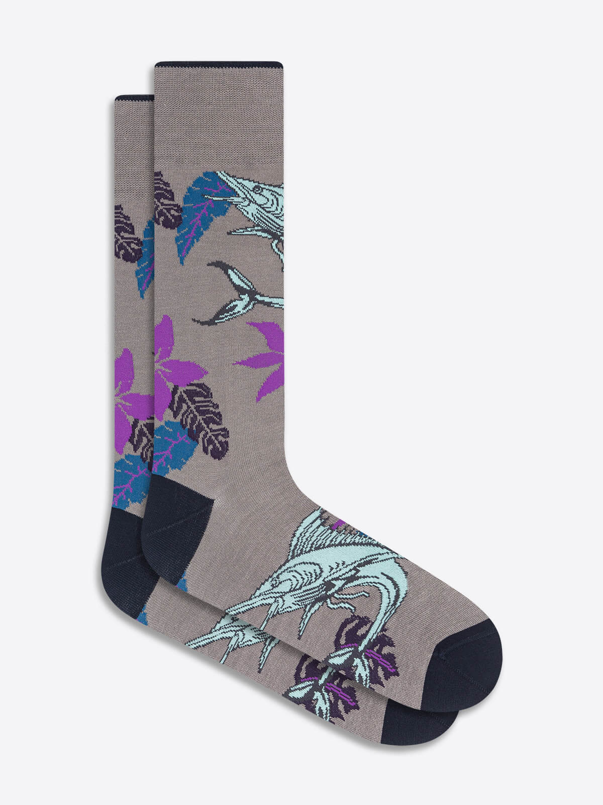 Sword Fish Mid-Calf Socks