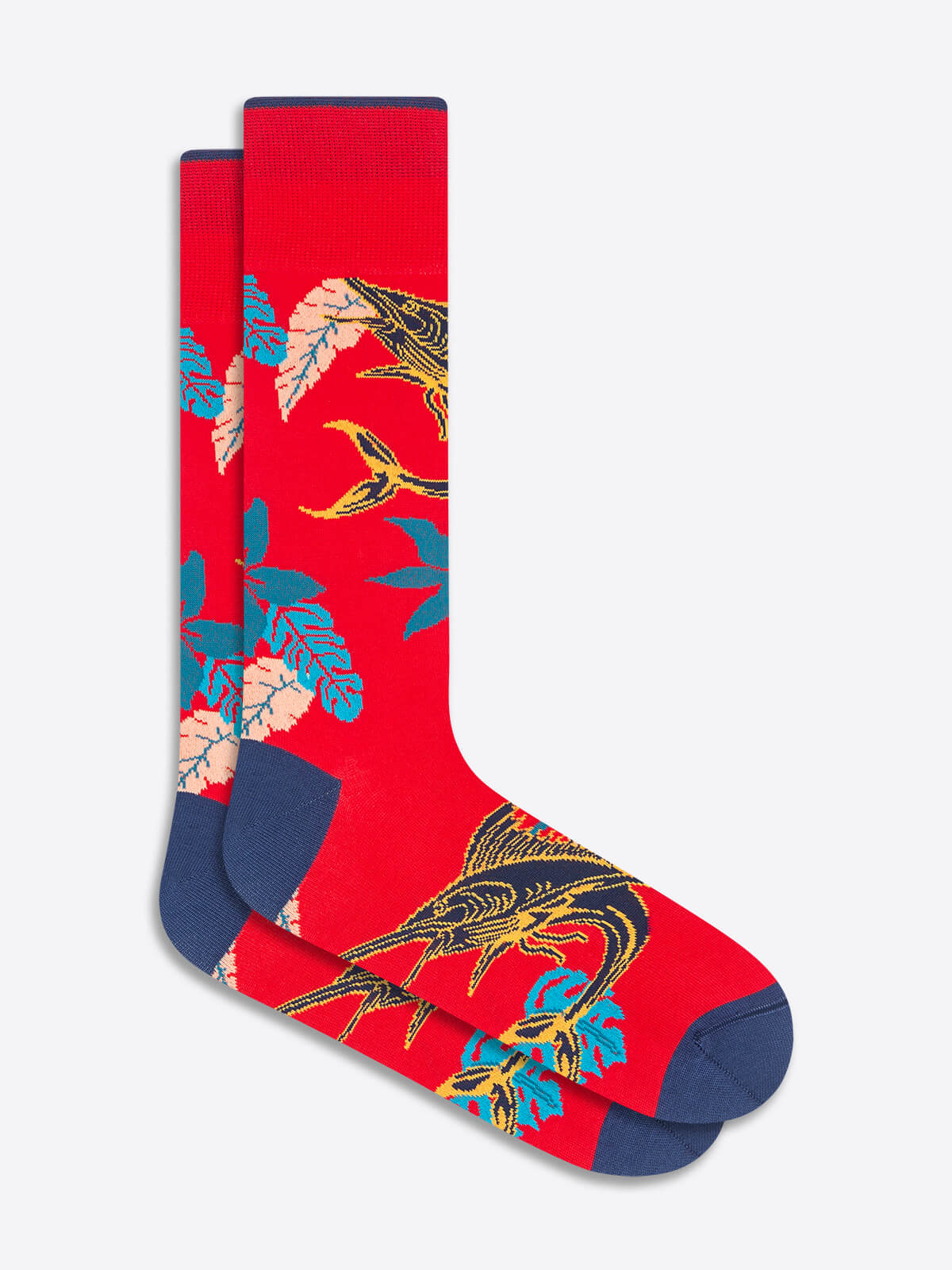 Sword Fish Mid-Calf Socks