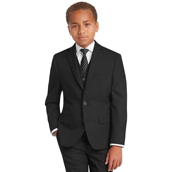 Joseph Abboud Boys Black Suit Separates Jacket - Size: Boys 10