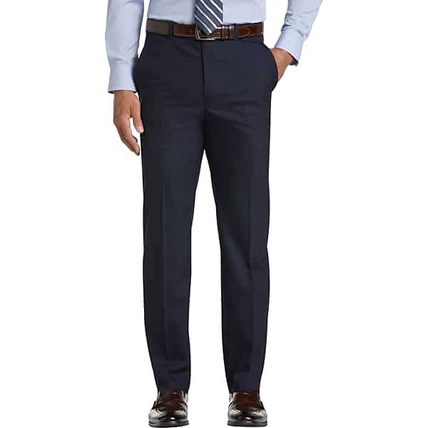 Joseph Abboud Men's Modern Fit Blue Tic Suit Separates Dress Pants - Size: 54