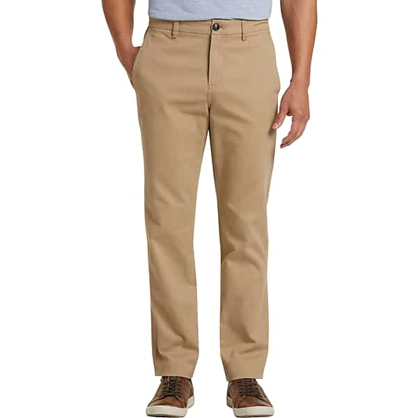 Joseph Abboud Men's Tan Modern Fit Chino - Size: 30W x 32L