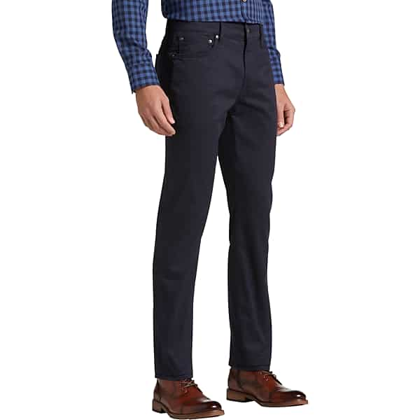 Joseph Abboud Men's Slim Fit Pants Navy - Size: 34W x 32L