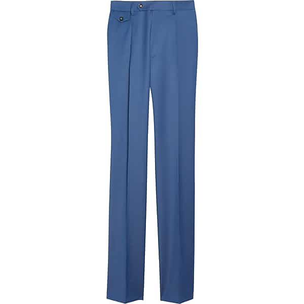 Tayion Men's Classic Fit Suit Separates Pants Blue - Size: 34