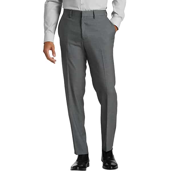 Haggar Men's Slim Fit Dress Pants Graphite - Size: 30W x 30L
