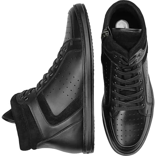 Awearness Kenneth Cole Men's Barker High Top Sneakers Black - Size: 10.5 D-Width