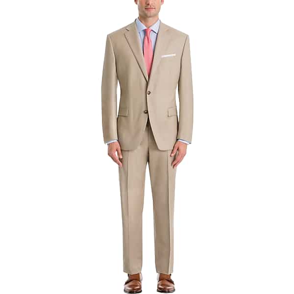 Joseph Abboud Charcoal Tic Slim Fit Men's Suit Separates Coat - Size: 52 Regular