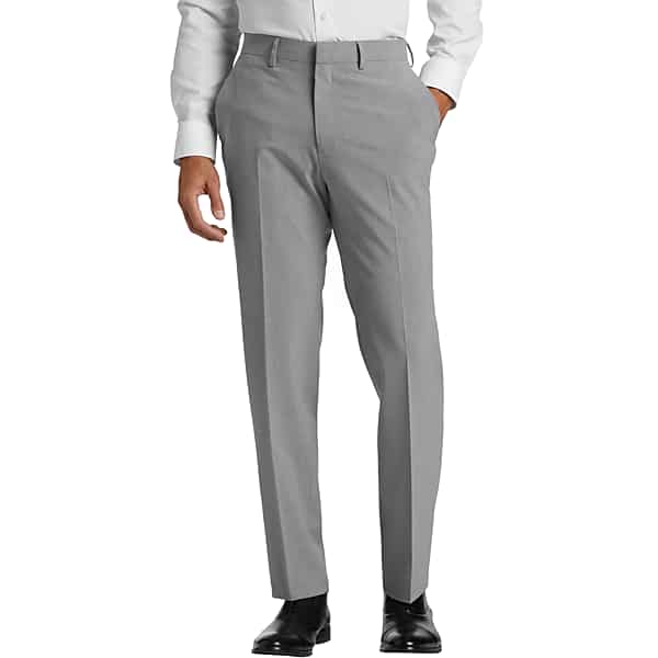 Haggar Men's Premium 4-Way Stretch Dress Pants Gray - Size: 30W x 30L