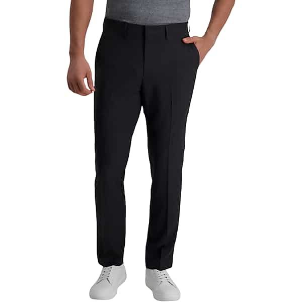 Haggar Men's Slim Fit Suit Separates Pants Charcoal Gray - Size: 33W x 32L