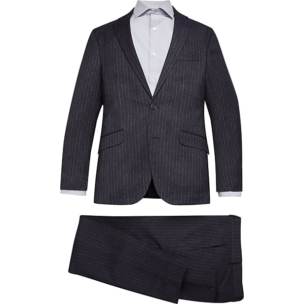 Paisley & Gray Men's Slim Fit Suit Separates Jacket Blue - Size: 42 Long