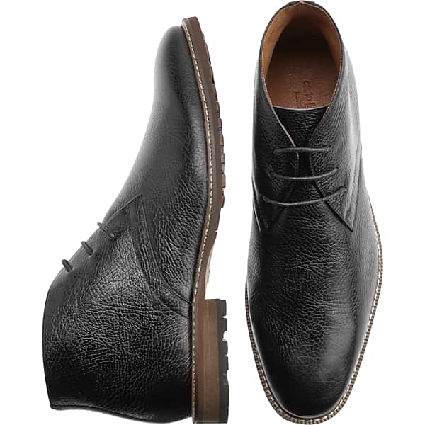Carlo Morandi Men's Black Chukka Boots - Size: 10.5 D-Width