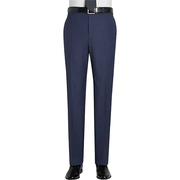 Paisley & Gray Men's Slim Fit Suit Separates Dress Pants Pink - Size: 34