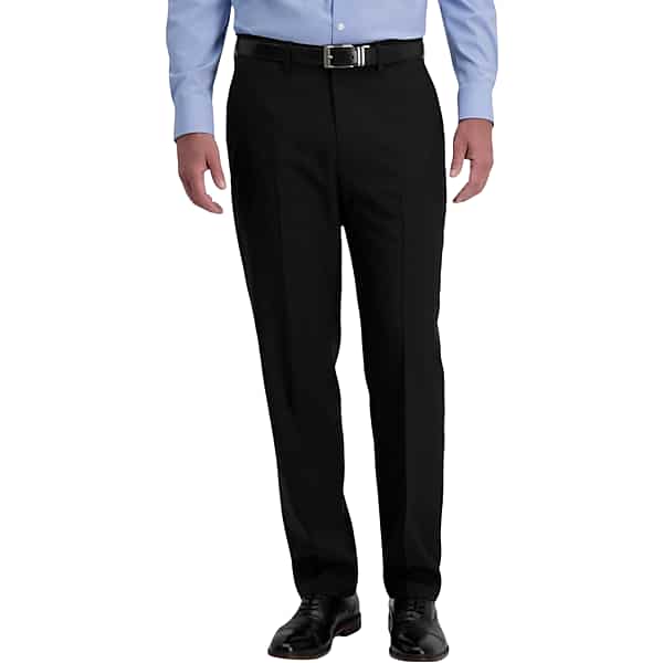 Haggar Men's Classic Fit Suit Separates Pants Black - Size: 34W x 30L