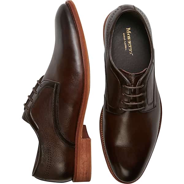 Moretti Men's Marland Plain Toe Oxfords Brown - Size: 10.5 D-Width