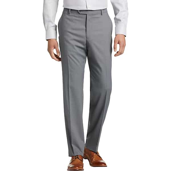 Pronto Uomo Men's Modern Fit Suit Separates Dress Pants Gray - Size: 44W x 30L - Only Available at Men's Wearhouse